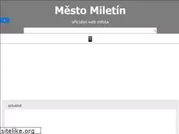 Sites similar to miletin.cz