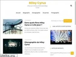 Sites similar to miley-cyrus.fr
