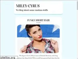 Sites similar to miley-cyrus.nu