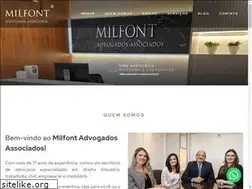 Sites similar to milfont.adv.br