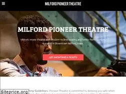 Sites similar to milfordpioneertheatre.com