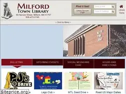 Sites similar to milfordtownlibrary.org