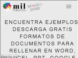 Sites similar to milformatos.com