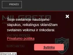 Sites similar to milgreta.lt