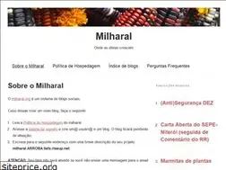 Sites similar to milharal.org