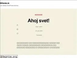 Sites similar to miliardar.sk