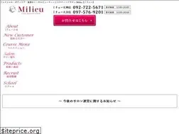 Sites similar to milieu.site