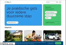 Sites similar to milieucentraal.nl
