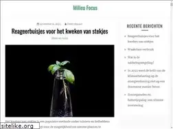 Sites similar to milieufocus.nl
