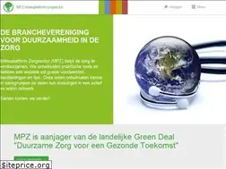 Sites similar to milieuplatformzorg.nl