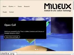 Sites similar to milieux.concordia.ca
