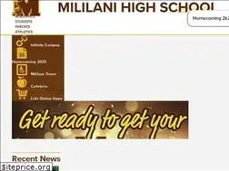 Sites similar to mililanihs.org