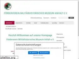 Sites similar to militaermuseum-anhalt.de