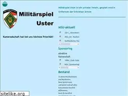 Sites similar to militaerspiel-uster.ch
