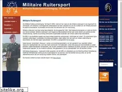 Sites similar to militaireruitersport.nl
