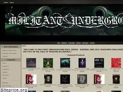 Sites similar to militant-underground.com