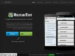 Sites similar to militaritest.it