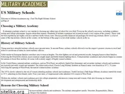 Sites similar to militaryacademies.org