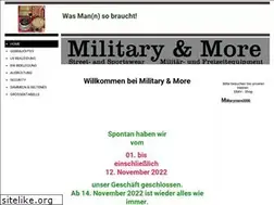 Sites similar to militaryandmore.de