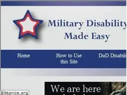 Sites similar to militarydisabilitymadeeasy.com
