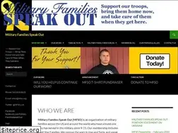 Sites similar to militaryfamiliesspeakout.com