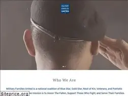 Sites similar to militaryfamiliesunited.com