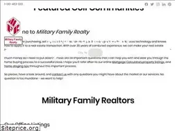 Sites similar to militaryfamilyrealty.com