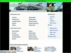 Sites similar to militarymatters.com