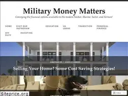 Sites similar to militarymoneymatters.org