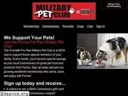 Sites similar to militarypetclub.com