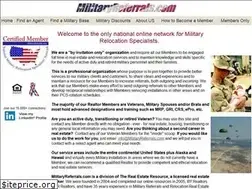 Sites similar to militaryreferrals.com