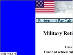 Sites similar to militaryretirementcalculator.com
