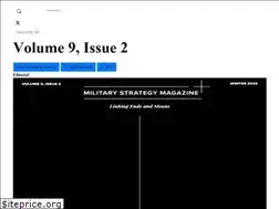Sites similar to militarystrategymagazine.com