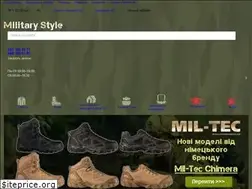 Sites similar to militarystyle.ua