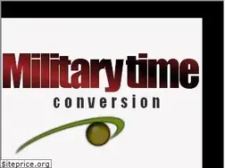 Sites similar to militarytimeconversion.com