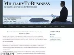 Sites similar to militarytobusiness.com
