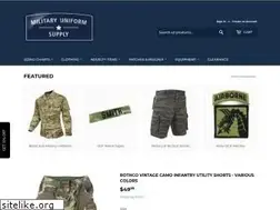 Sites similar to militaryuniformsupply.com