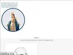 Sites similar to militia-immaculatae.info