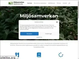 Sites similar to miljosamverkanstockholm.se