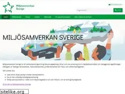 Sites similar to miljosamverkansverige.se
