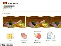 Sites similar to milk-west.ru