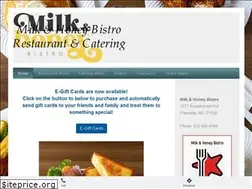 Sites similar to milkandhoneybistro.com