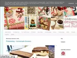 Sites similar to milkandhoneydesigns.blogspot.com