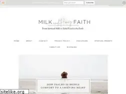 Sites similar to milkandhoneyfaith.com