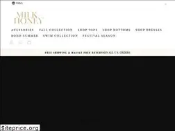 Sites similar to milkandhoneyla.com