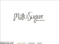 Sites similar to milkandsugar-kempten.de