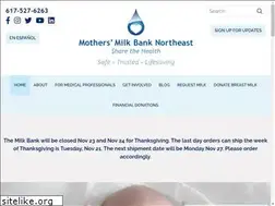Sites similar to milkbankne.org