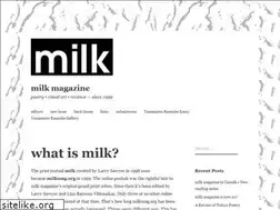 Sites similar to milkmag.org