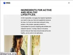 Sites similar to milkspecialties.com