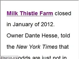 Sites similar to milkthistlefarm.com